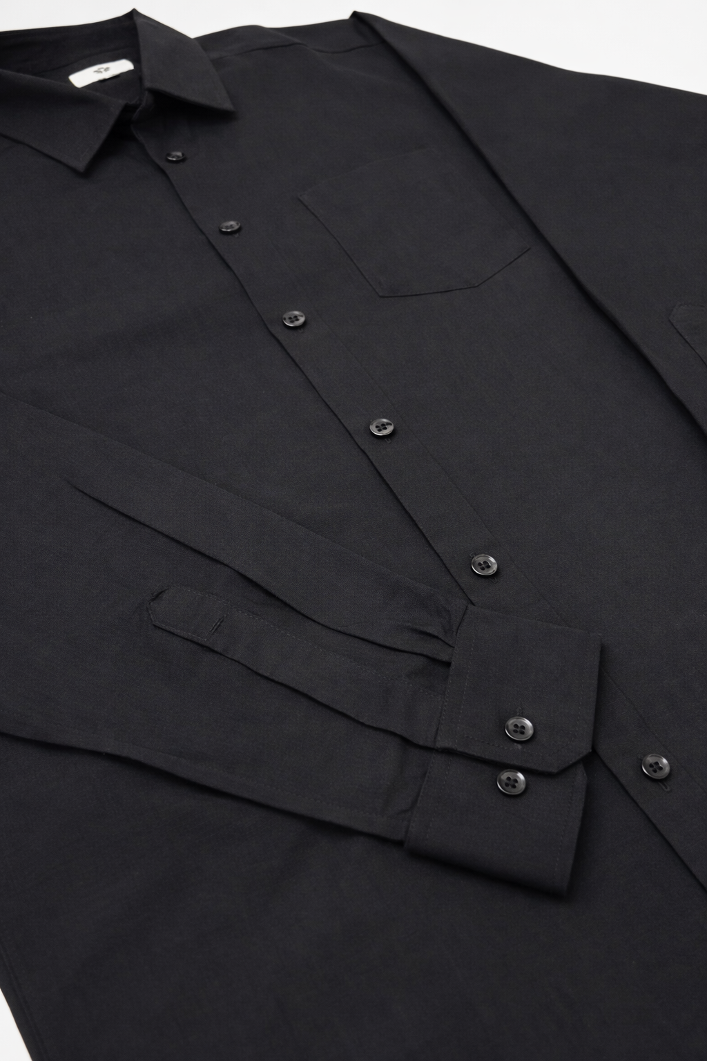 Noir Signature Linen Shirt