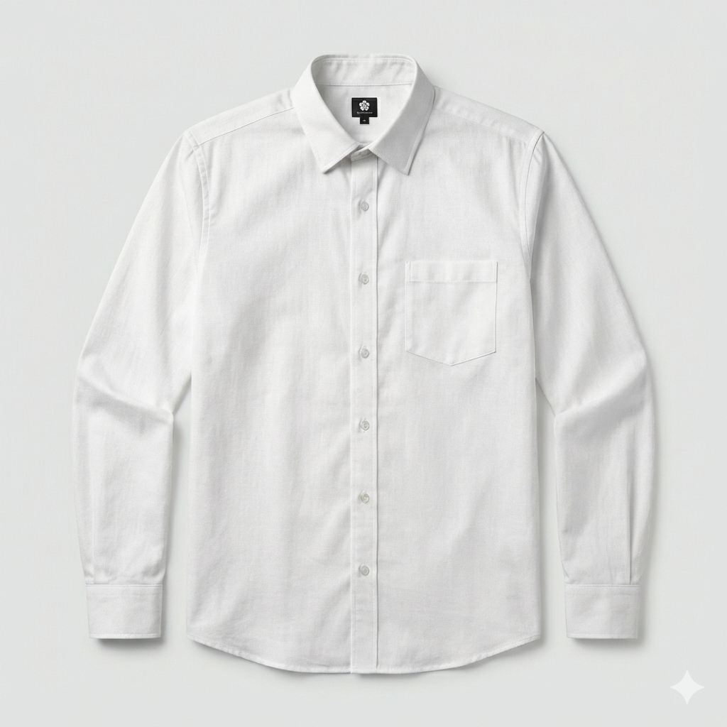 The Alabaster Linen Shirt