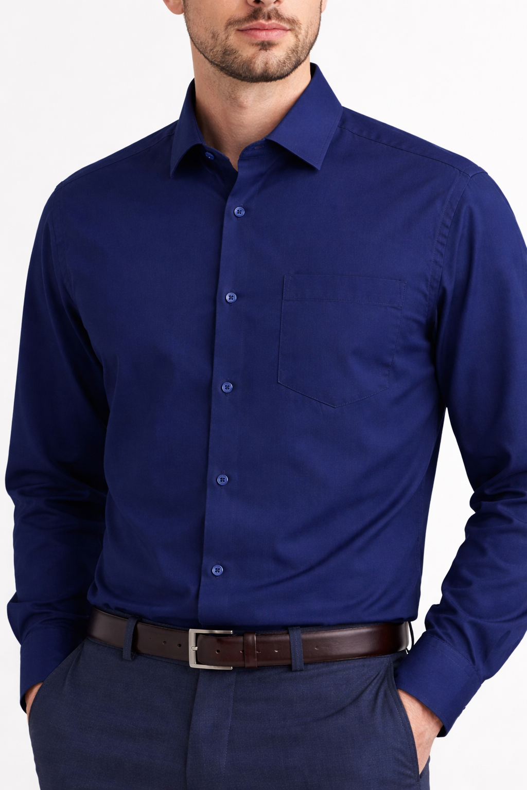 Aurelian Navy Shirt