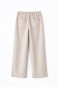 Ivory Ease Linen Trousers Men