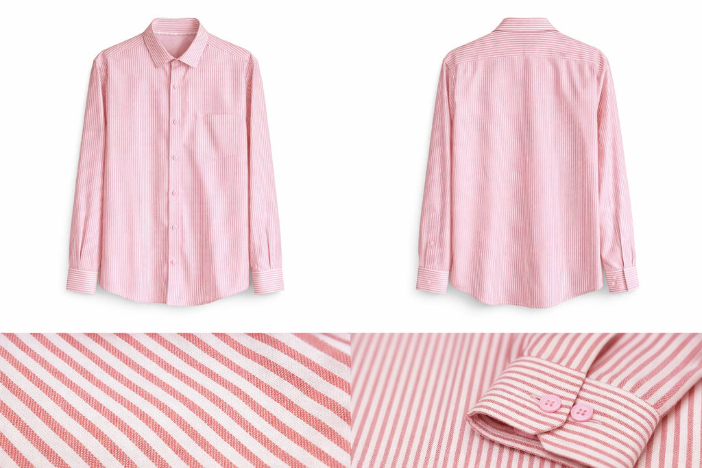 The Rosé Pinstripe Shirt
