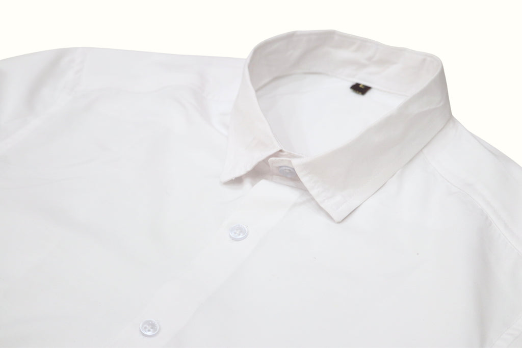 The Ivory Satin Shirt